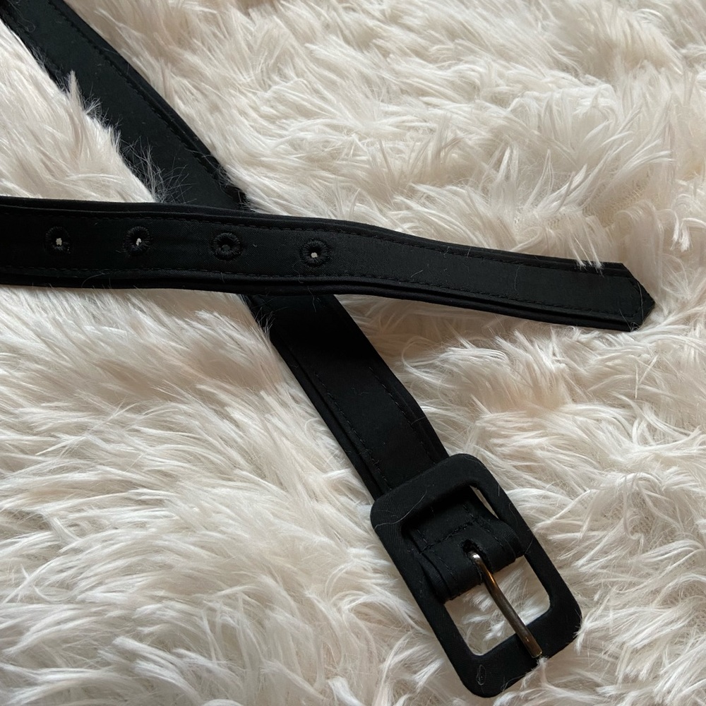 Black Belt with Buckle Size 2